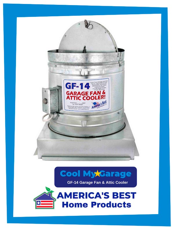 Cool My Garage GF-14 Garage and Attic Cooling Fan